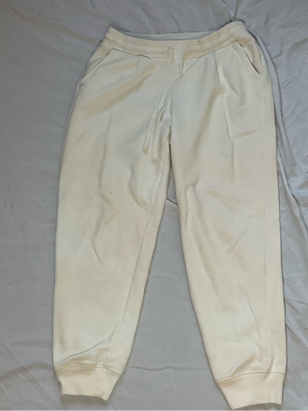 (Target) Women’s Casual Drawstring Jogger Pants - Cream